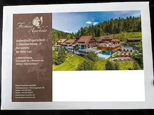 30. 31.5. Hotel Auerhahn Schwarzwald - Wochenende mit Sterneküche