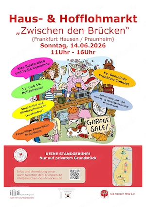 Haus- und Hofflohmarkt "Zwischen-den-Brücken" Hausen - Praunheim