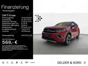 Volkswagen T-Cross R-Line 1.0 TSI DSG AHK*ACC*NAVI*IQ Light