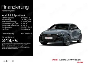 Audi RS3 Assist, Matrix, Abgas, Kamera