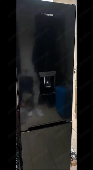 Telefunken Kühlschrank mit Gefrierfach in Schwarz. Bild 3