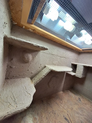 120x60x80 Osb-Terrarium mit Compact Top 90cm und Lampen Bild 4