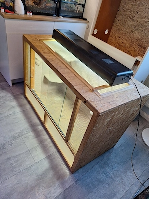 120x60x80 Osb-Terrarium mit Compact Top 90cm und Lampen Bild 3