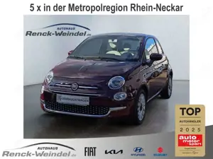 Fiat 500 DolceVita MY21 1.0 GSE Pano Klima Temp PDC Apple C