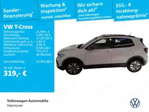 Volkswagen T-Cross 1.0 TSI Goal Navi LED DigCockpit PDC SHZ