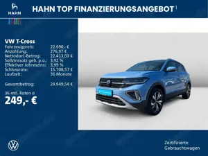 Volkswagen T-Cross 1.0TSI Style Matrix Navi ACC APP Sitzhzg