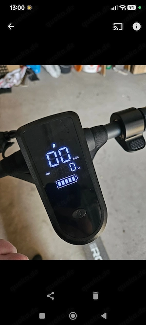 E- Scooter schwarz Bild 5
