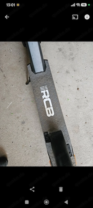 E- Scooter schwarz Bild 2
