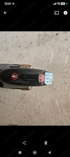 E- Scooter schwarz Bild 1