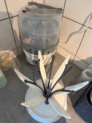 Reer Sterilisator + Nuk Abtropfständer 