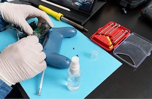 PS5 Controller Dualsense TMR Modifizierung Stickdrift Reparatur 
