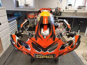 ## NEU ## CRG KT2 Chassis mit Rotax Max Junior - Senior Rennkart
