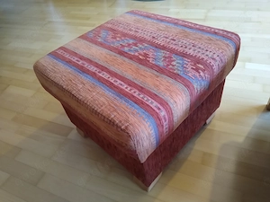 mediterrane Sofagarnitur, Rattan, 2-Sitzer, Recamiere & Hocker Bild 3