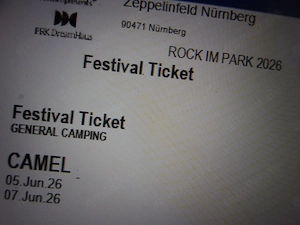 2 Rock im Park Festivaltickets 2026