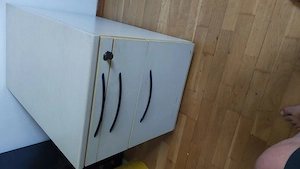 Büro Rollcontainer + Druckertische zu verschenken