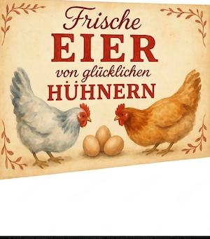 wir verkaufen eier 