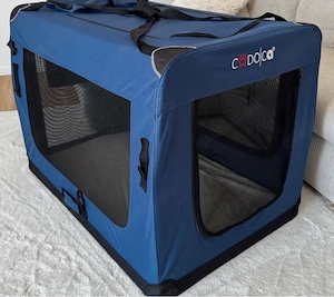 Hundebox NEU Transportbox Reisebox Autobox Faltbar Hundebett  Bild 3
