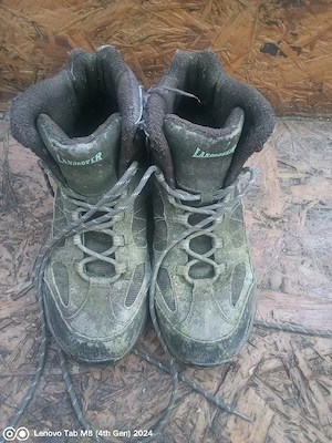 Landrover Wanderstiefel Gr.39, extrem gut eingetragen. Bild 4