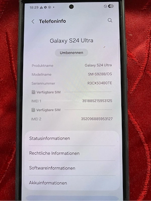 samsung Galaxy S24 ultra  Bild 2