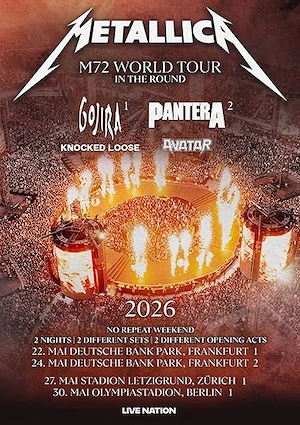 Metallica Konzert Berlin 30.Mai