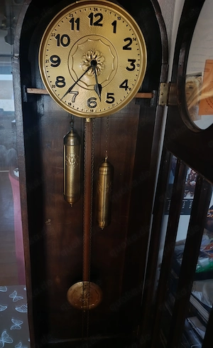 Antik Kienzle PendelStanduhr WestminsteSchlag voll funktionsfähig Bild 5