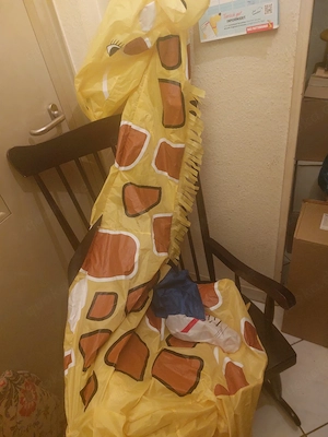Aufblasbare Giraffe