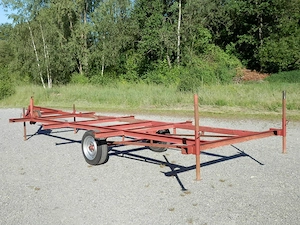 Fahrgestell von einen Bauwagen 5,00m