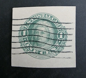 Briefmarke Martha Washington 1 Cent Seltenheit