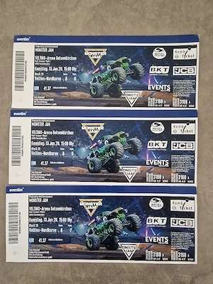 Monster Jam Karten