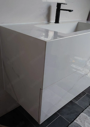 Handgefertigte Waschbecken nach Maß   Fliesen, Bad , Schrank Bild 6