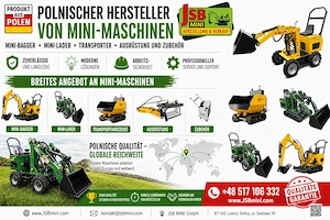Landwirtschaftliche und Baumaschinen, Bagger, Radlader, Dumper - www-jsbmini-com