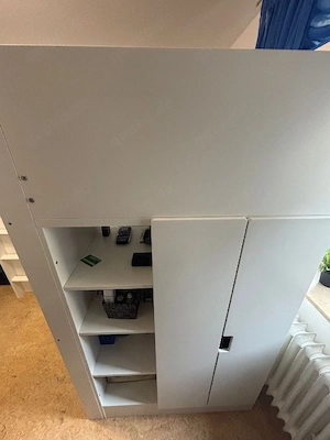 Wie Neu Hochbett mit Schreibtisch  Bild 4