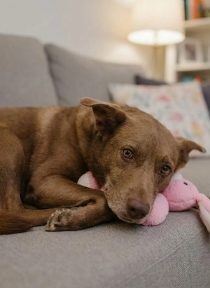 Hündin Archie sucht ein Zuhause