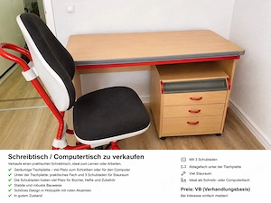 Schreibtisch   Computertisch zu verkaufen