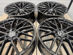 21  Original Mercedes GLC 43 AMG 5x112 Felgen | X253 C253 Schwarz