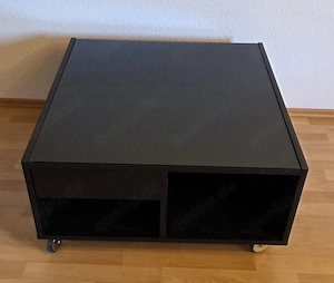 Moderner Couchtisch mit Glasplatte   sehr guter Zustand Bild 5
