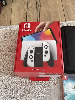 Nintendo Switch OLED spielekonsole plus Zelda tears spiele Bild 4