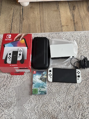 Nintendo Switch OLED spielekonsole plus Zelda tears spiele