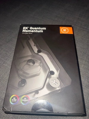 EK-Quantum Momentum CPU Monoblock - MSI Z590 Gaming Carbon EK X