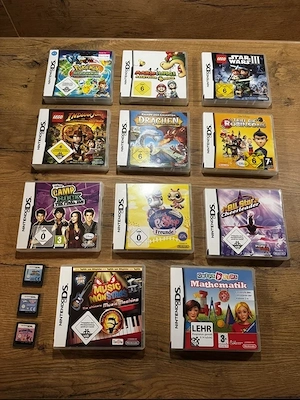 Nintendo Gameboy Advance 3DS Lite Sammlung Mario Pokémon Omega Bild 3