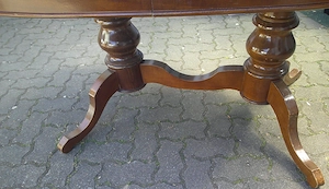 Ovaler Wohnzimmertisch ausziehbar Bild 3