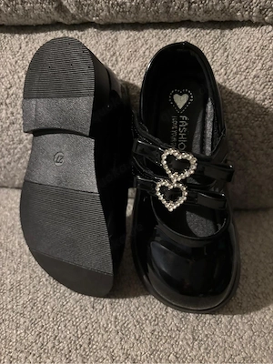Lackschuhe Mädchen Gr. 27 Schwarz Bild 6