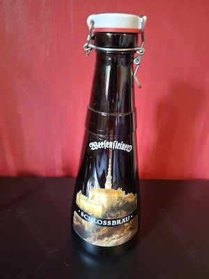 Alter Biersiphon 2L Weesensteiner Schlossbräu   Sammlerflasche