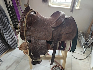 Westernsattel Original USA