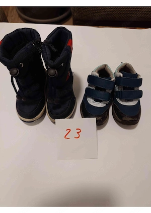 Kinder Schuhe Bundle Größe 23   2 Paar Winterstiefel + Halbschuhe Bild 4