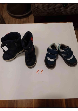 Kinder Schuhe Bundle Größe 23   2 Paar Winterstiefel + Halbschuhe