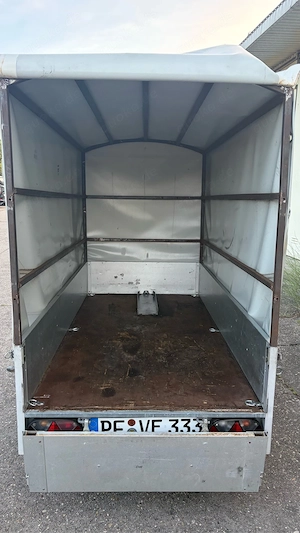 750kg Humbaur Anhänger mit Plane und Spriegel Bild 3