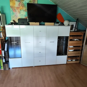 Highboard in weiss