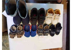 Großes Kinder Schuh-Bundle Größe 22   7 Paar Sommer & Winter | sehr guter Zustand Bild 2