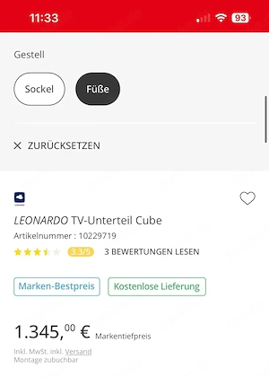 Leonardo Cube TV-Unterteil Bild 3